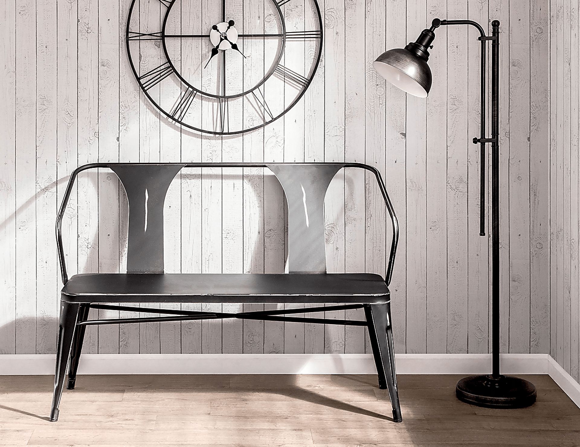 Aldgate Gray Floor Lamp - Image 5