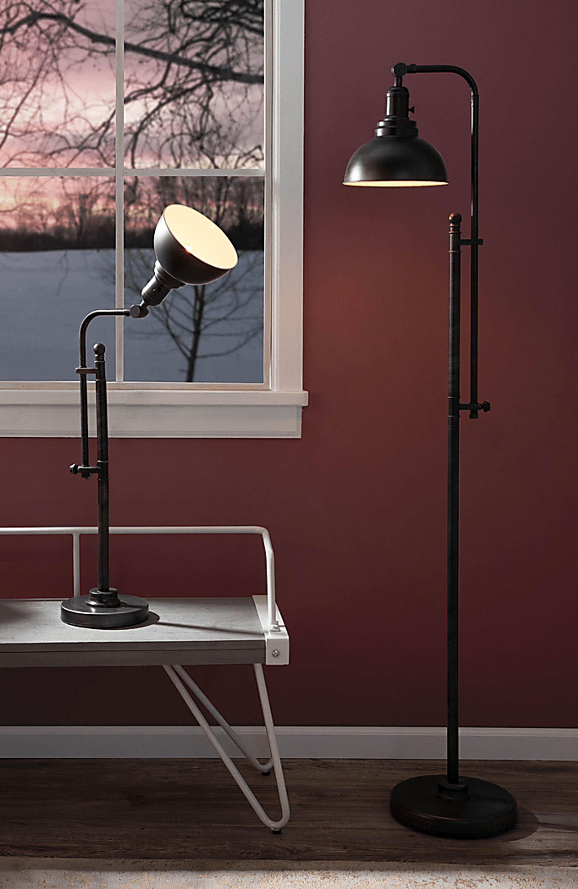 Aldgate Gray Lamp - Image 5