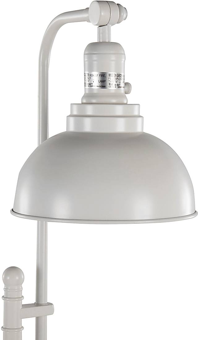 Aldgate White Floor Lamp - Thumbnail - Image 7