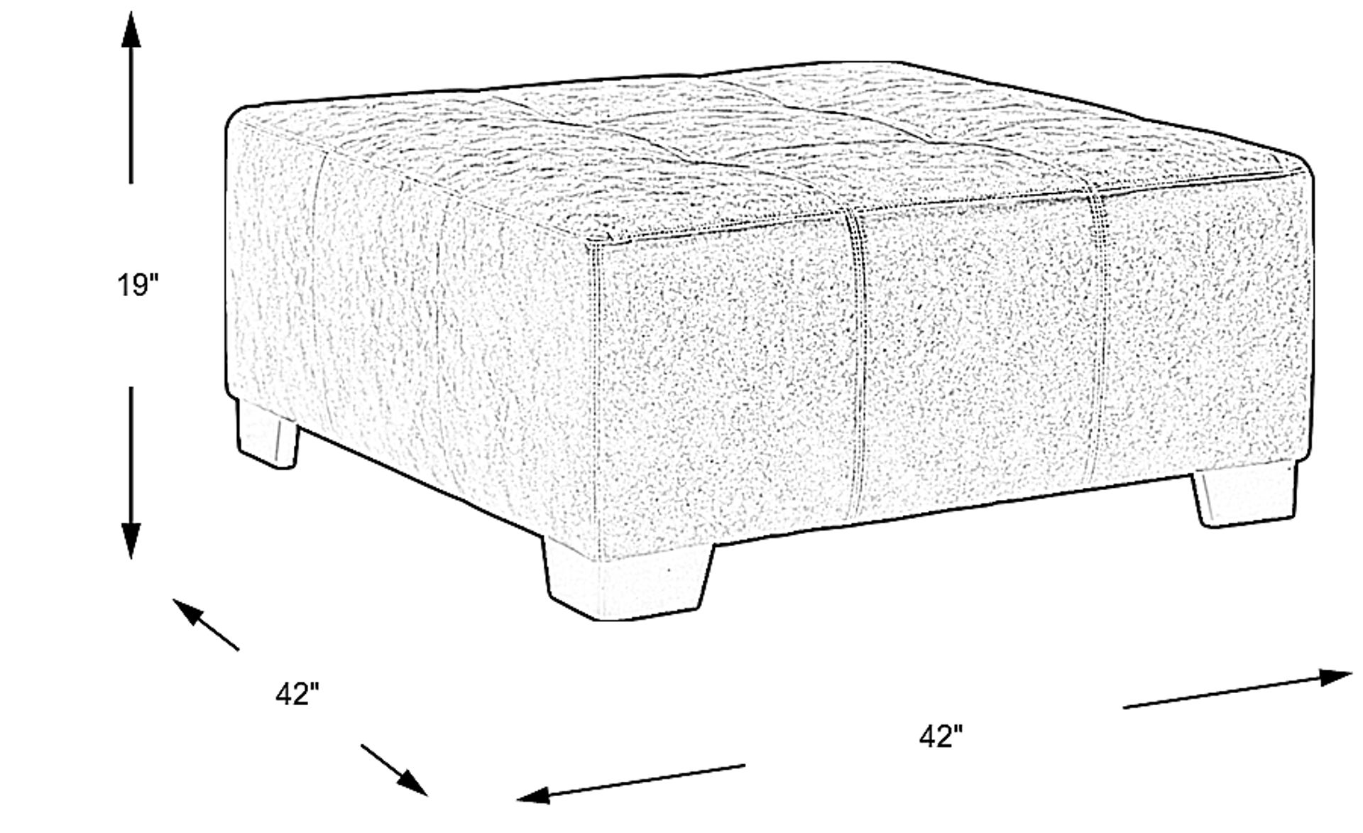 Dimension Image. Please refer to the Dimension Tab on this page for dimension details.