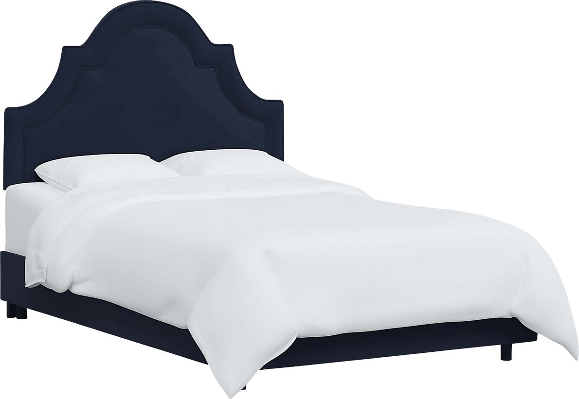Aldimo Blue Queen Bed