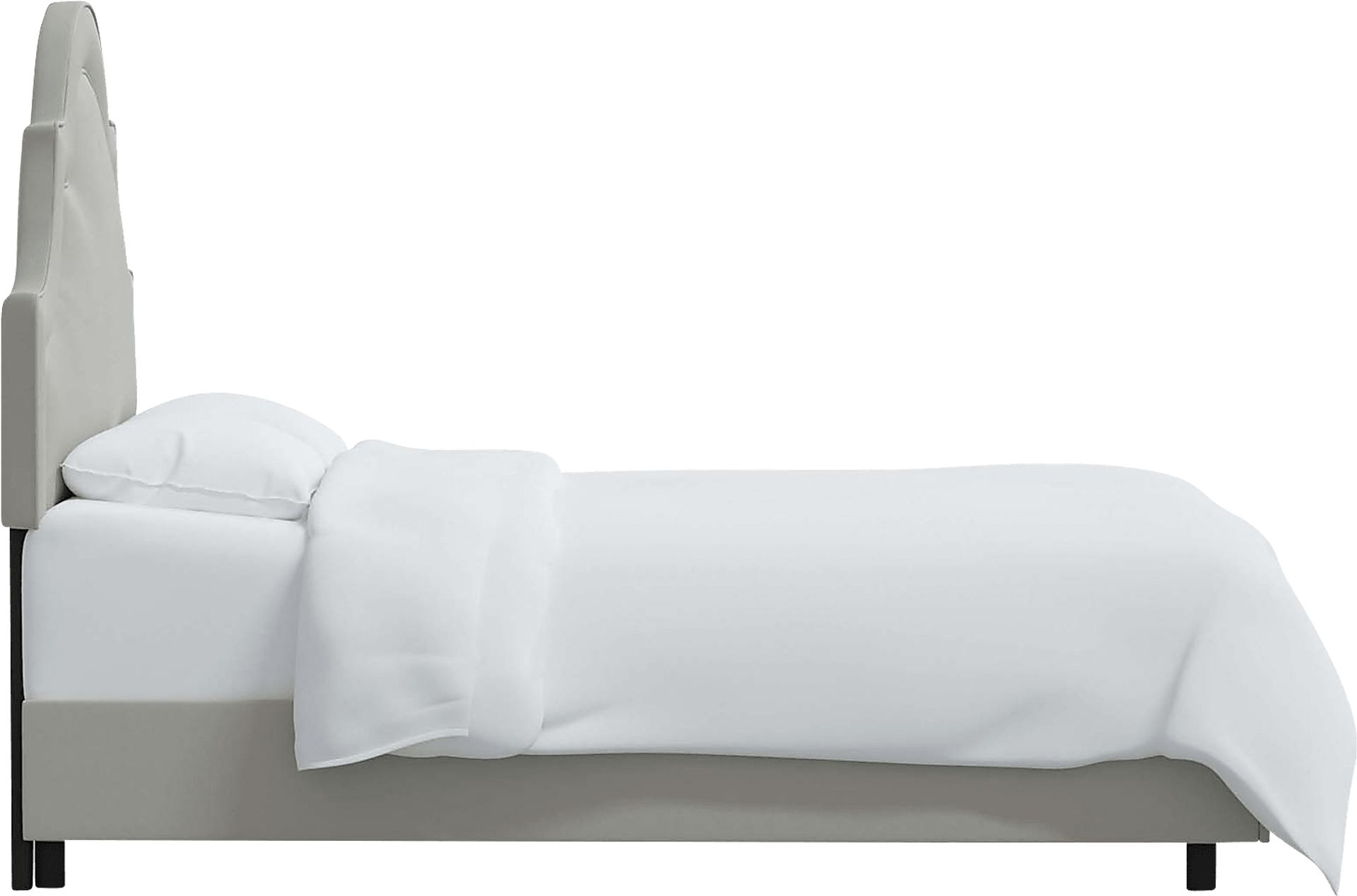 Aldimo Gray California King Bed - Image 3