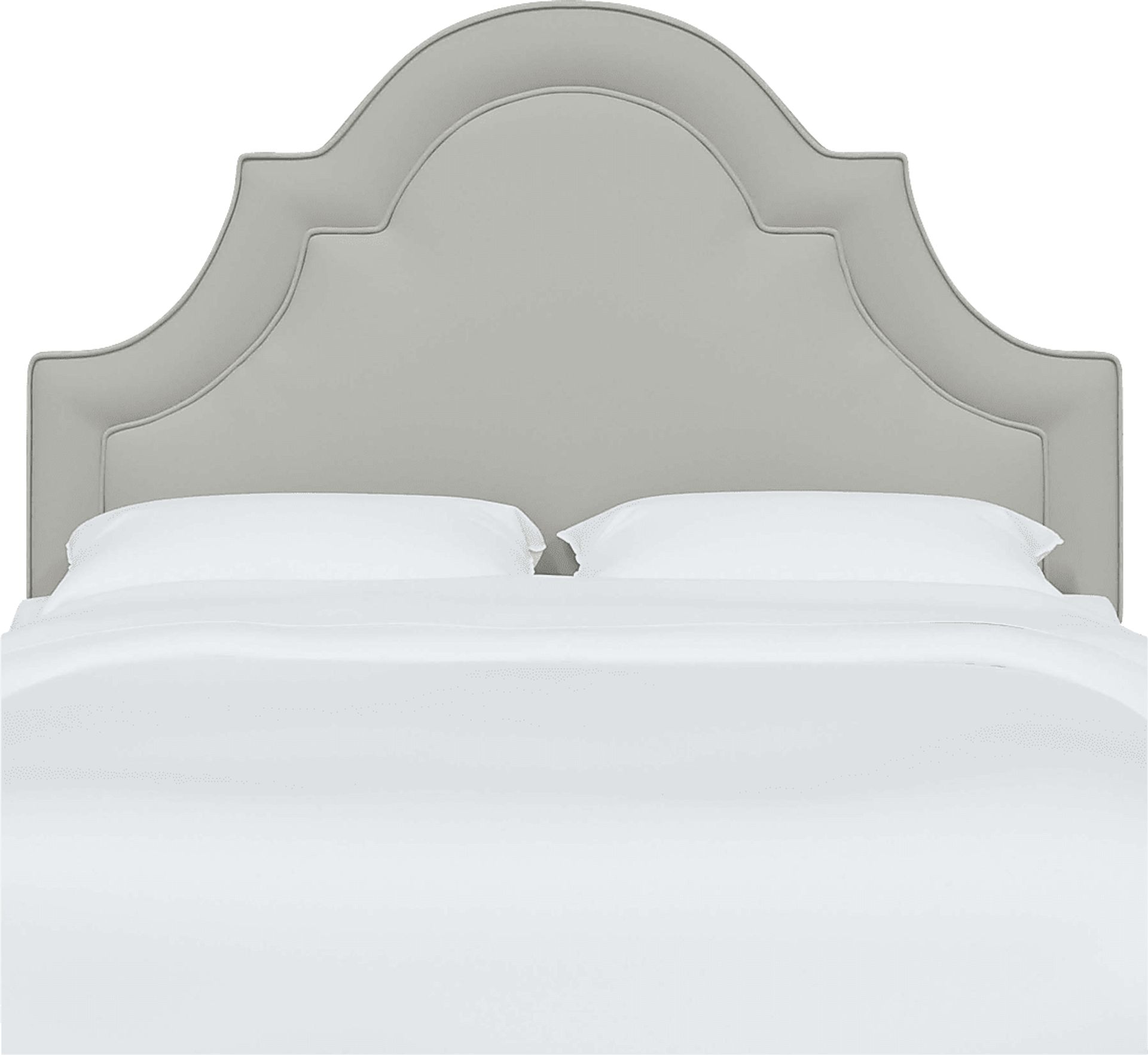 Aldimo Gray King Headboard - Image 2