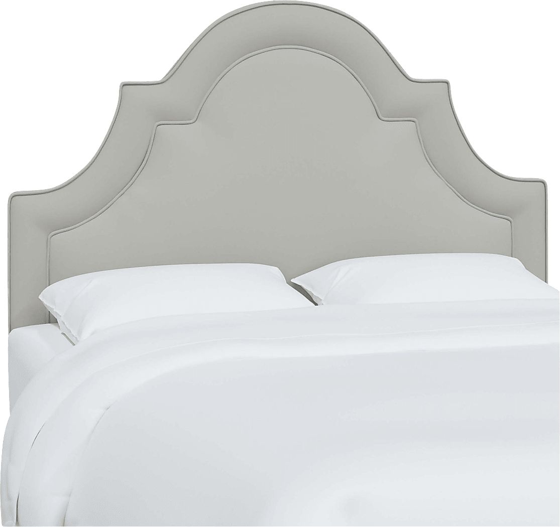Aldimo Gray Twin Headboard