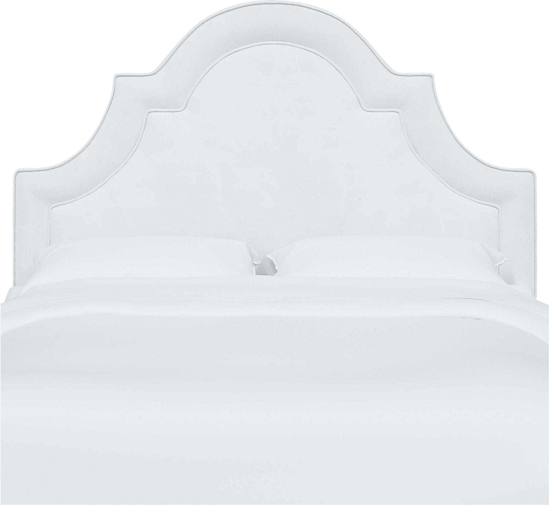 Aldimo White Full Headboard - Image 2