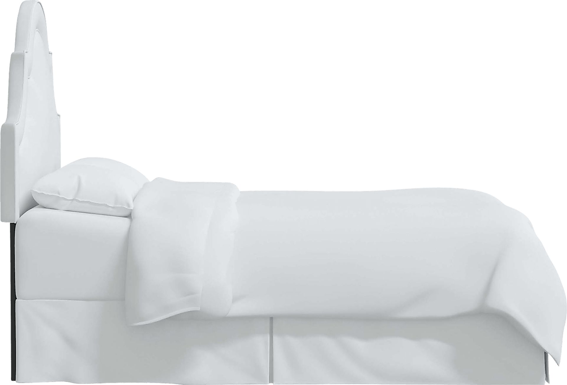 Aldimo White Full Headboard - Image 3