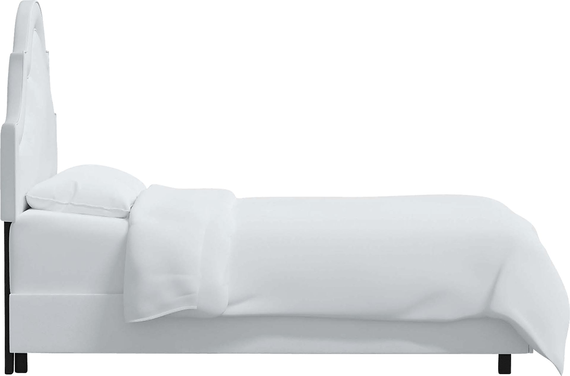 Aldimo White Queen Bed - Image 3