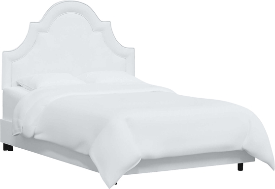 Aldimo White Queen Bed