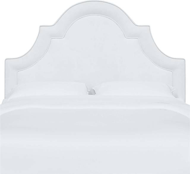 Aldimo White Twin Headboard - Thumbnail - Image 2