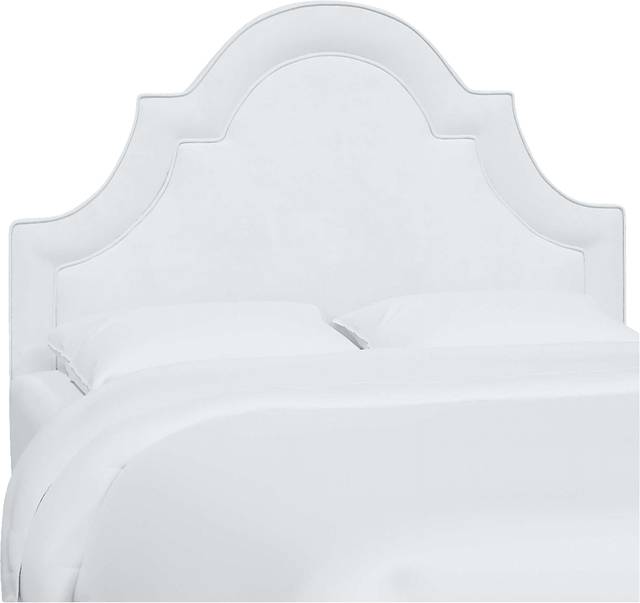 Aldimo White Twin Headboard - Thumbnail - Image 1