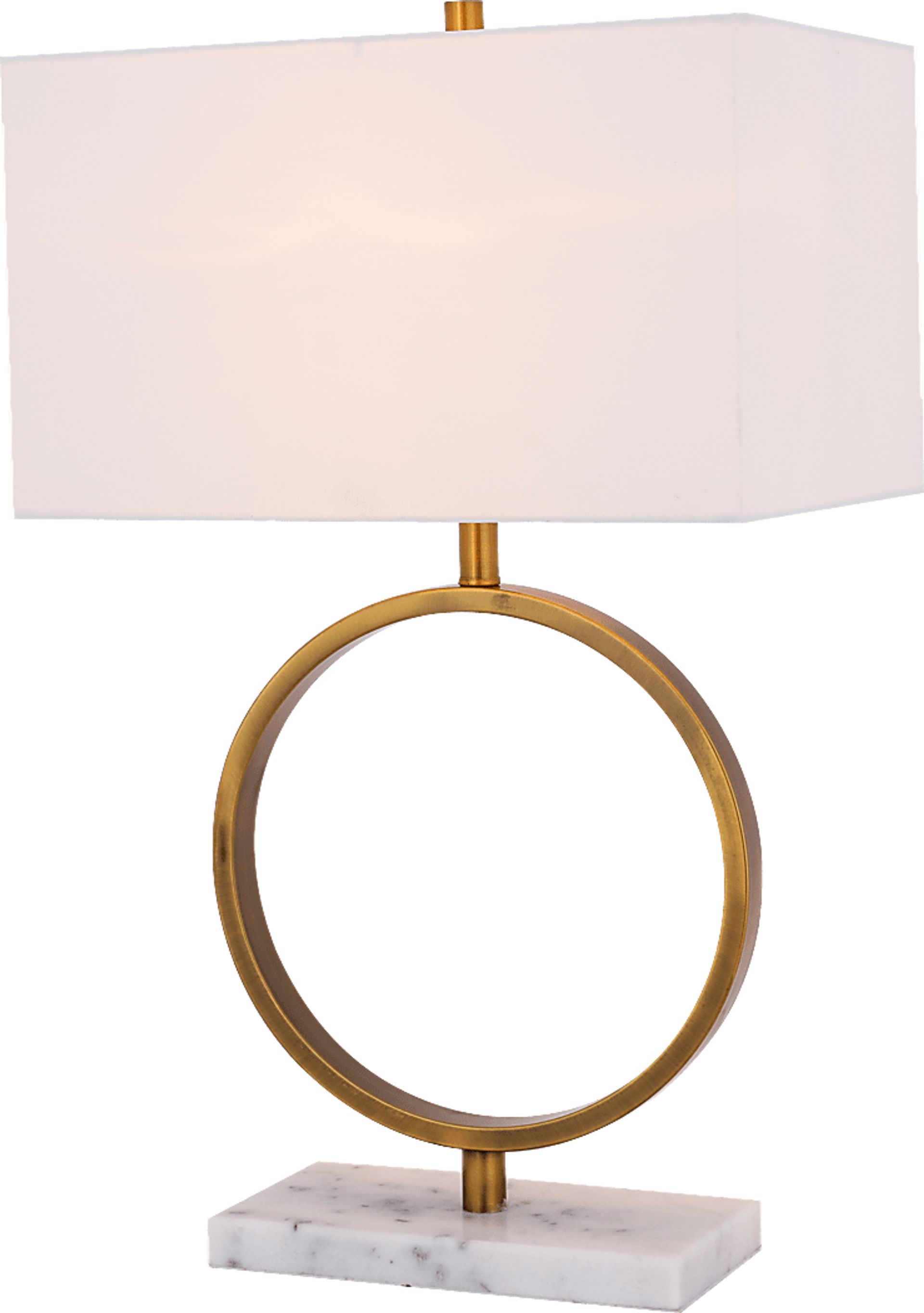 Aldo Circle Gold Lamp - Image 1