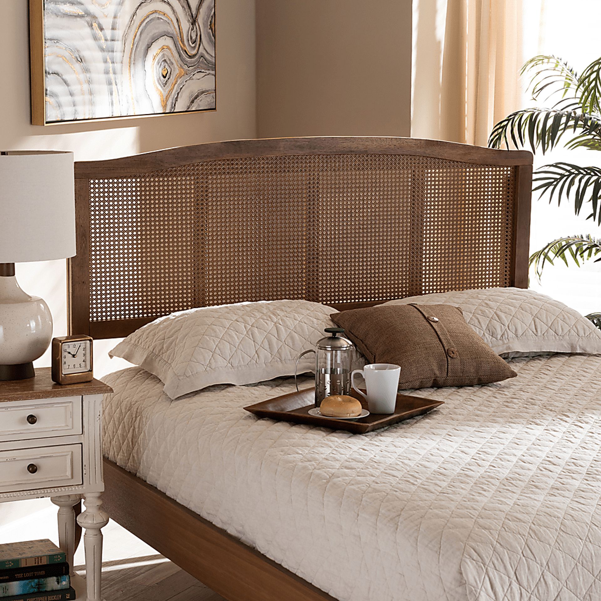 Aldrich Walnut Full Headboard - Image 4