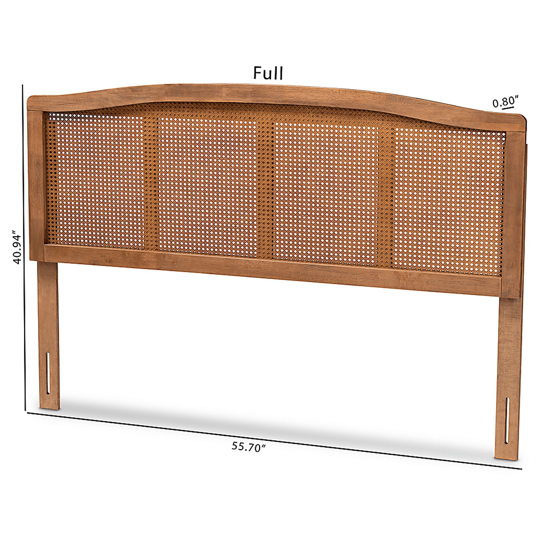 Aldrich Walnut Full Headboard - Image 6