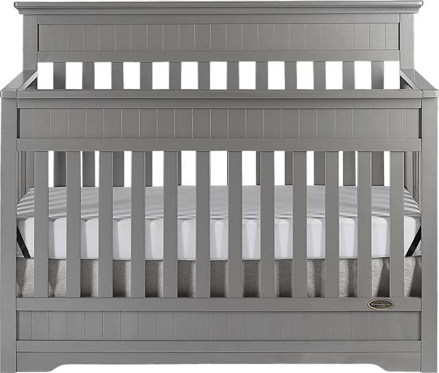 Aldridge Gray Convertible Crib - Thumbnail - Image 3