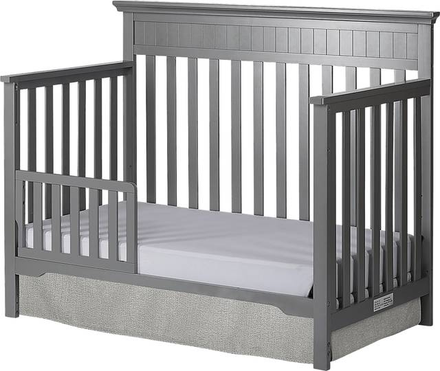Aldridge Gray Convertible Crib - Thumbnail - Image 4