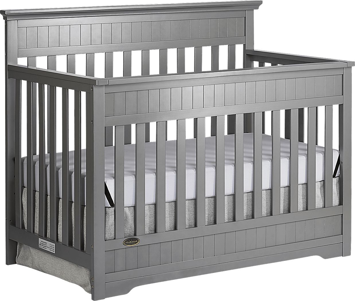 Aldridge Gray Convertible Crib - Rooms To Go