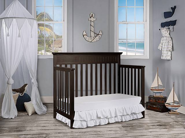 Aldridge Mocha Convertible Crib - Thumbnail - Image 8