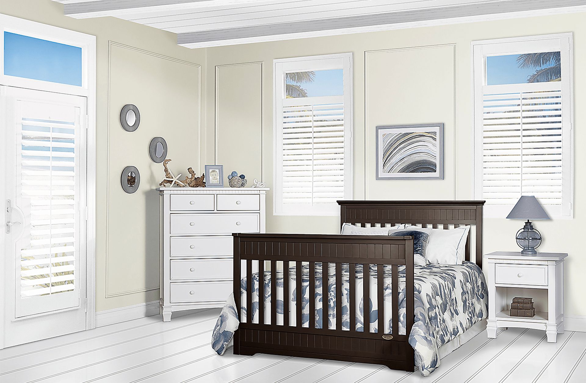 Aldridge Mocha Convertible Crib - Image 9