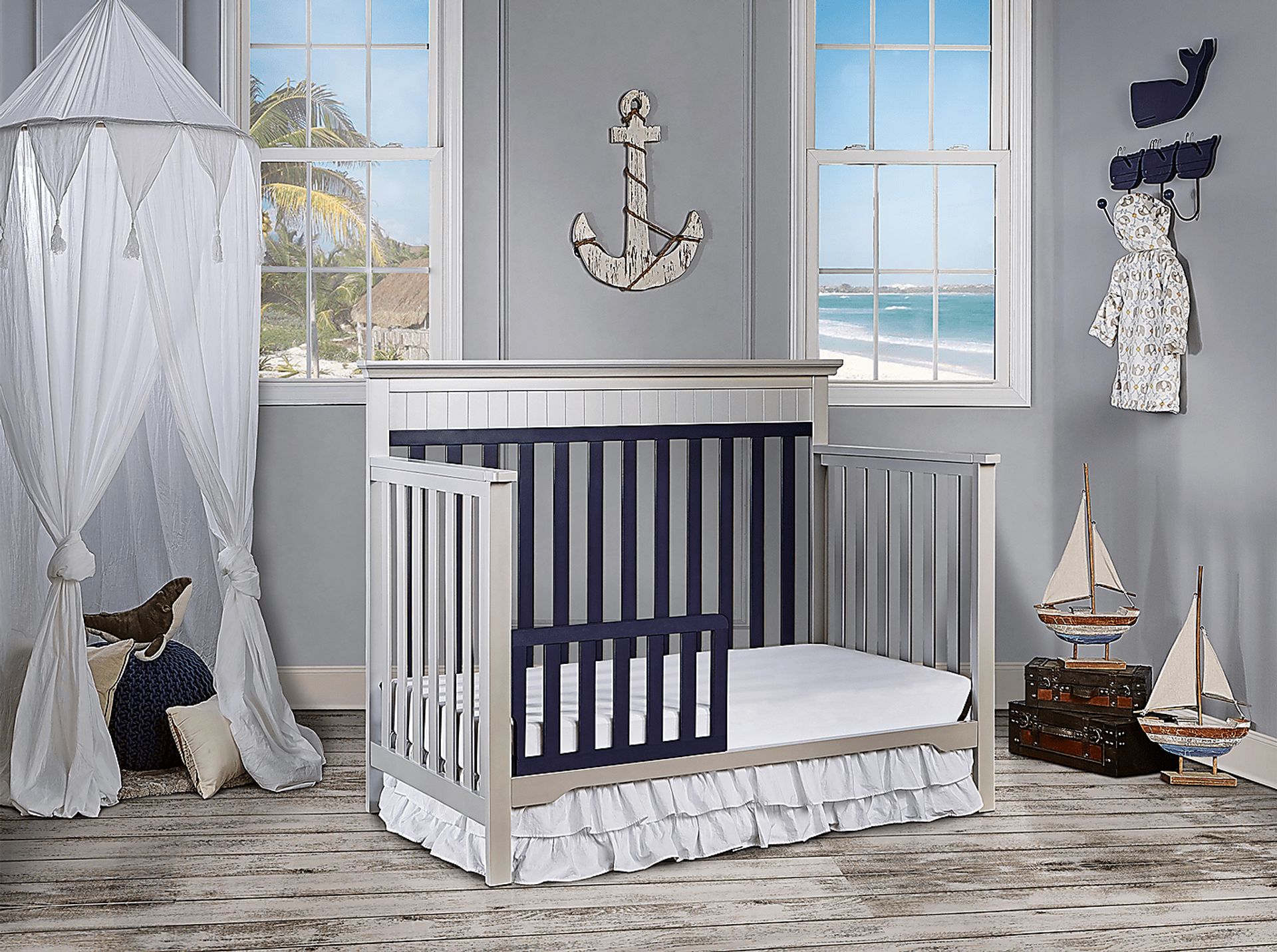 Aldridge Platinum Convertible Crib - Image 9