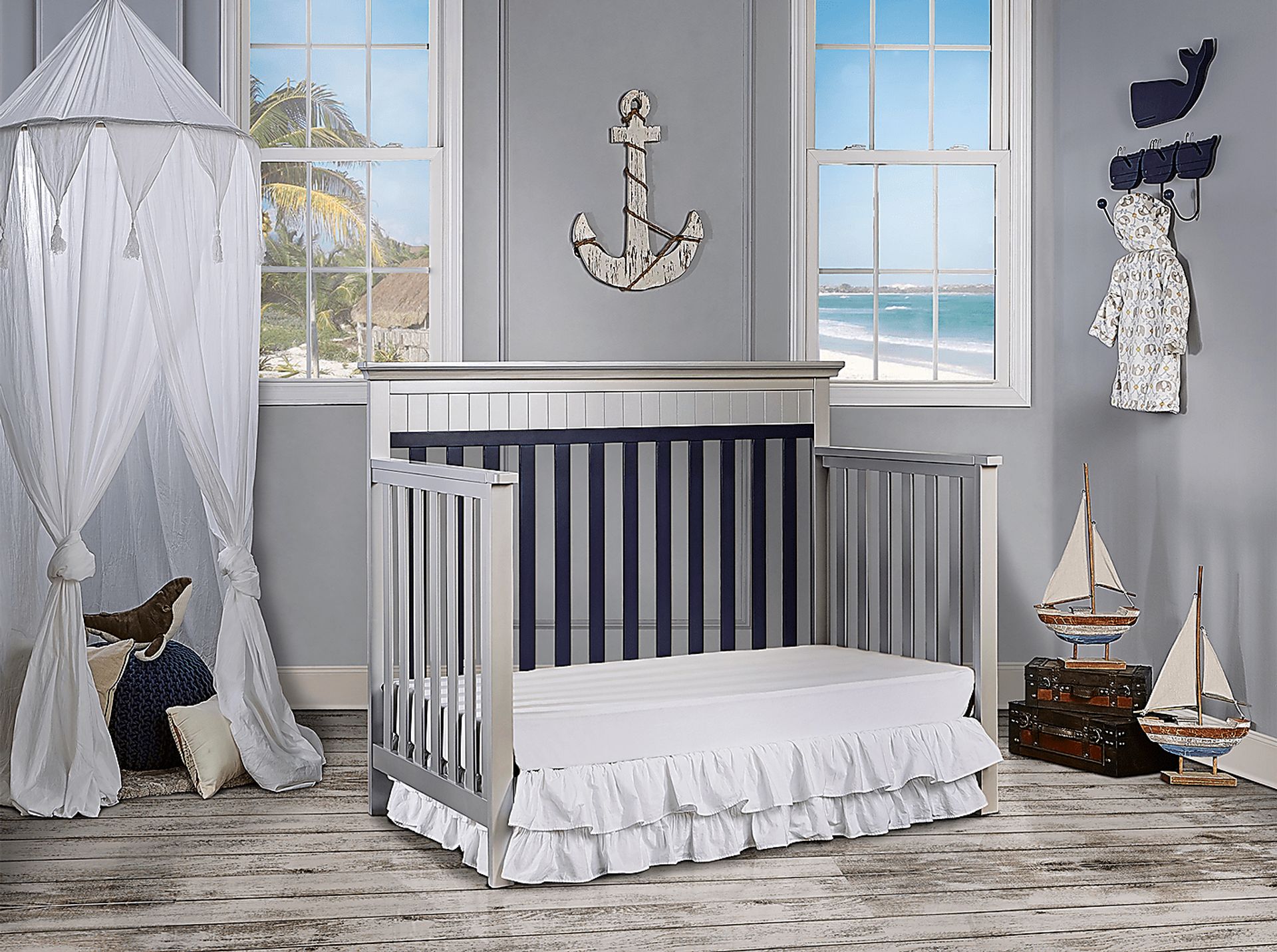 Aldridge Platinum Convertible Crib - Image 10