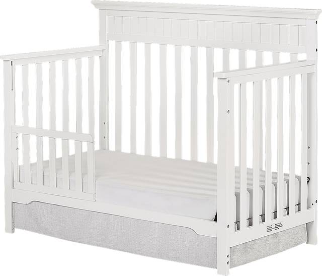 Aldridge White Convertible Crib - Thumbnail - Image 4