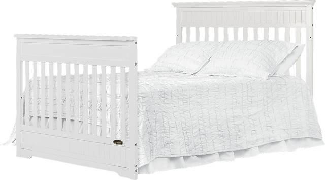 Aldridge White Convertible Crib - Thumbnail - Image 6