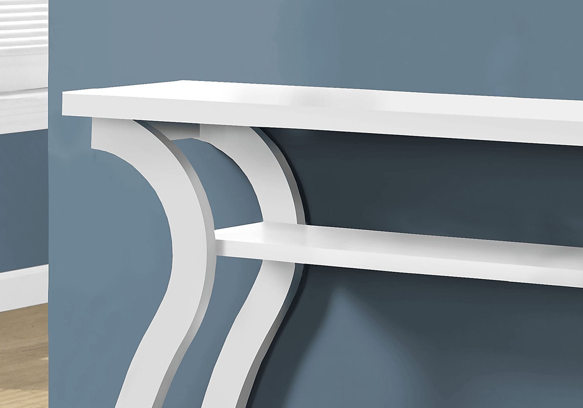 Aldworth White Sofa Table - Image 3