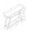 Aldworth White Sofa Table