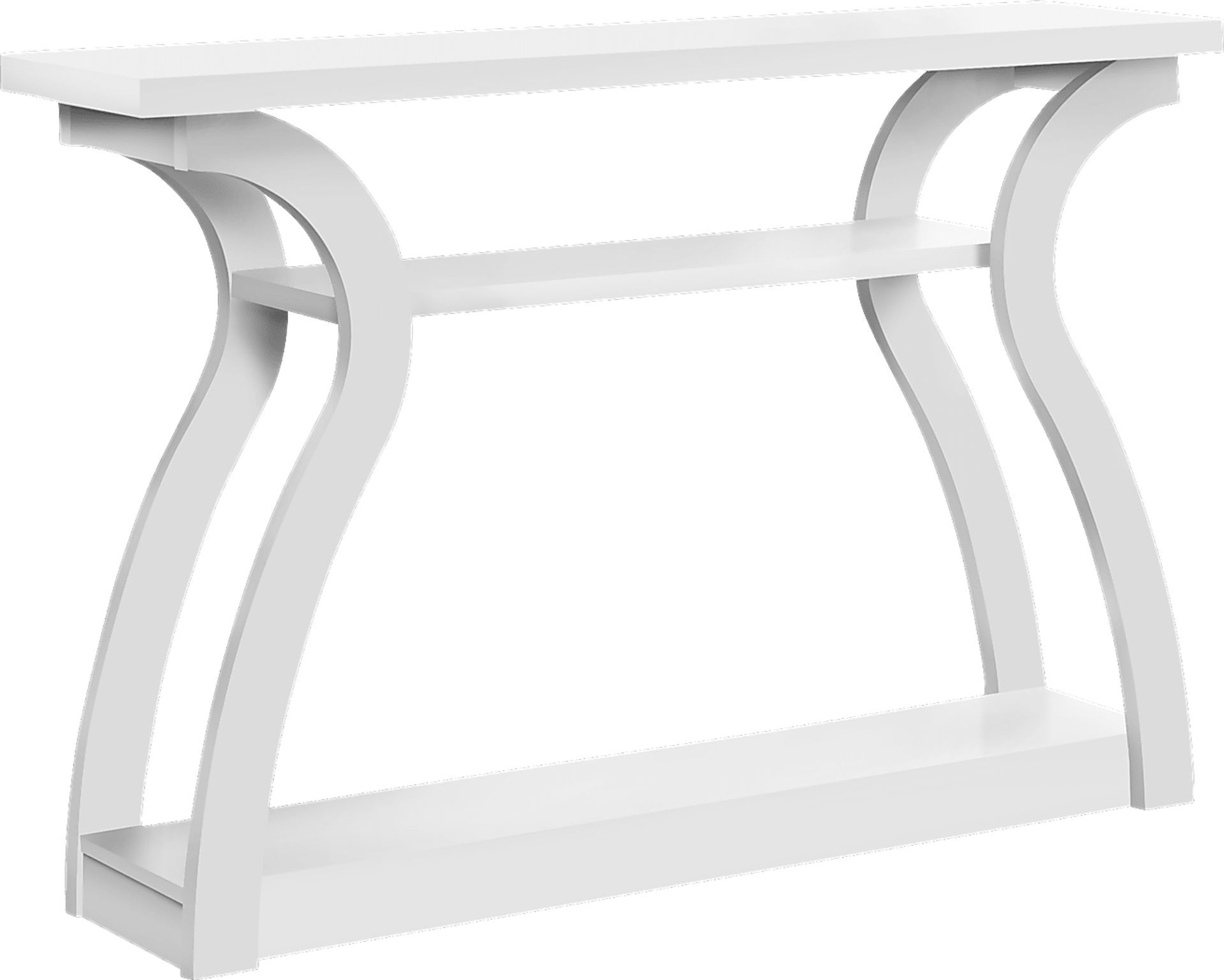 Aldworth White Sofa Table - Image 1