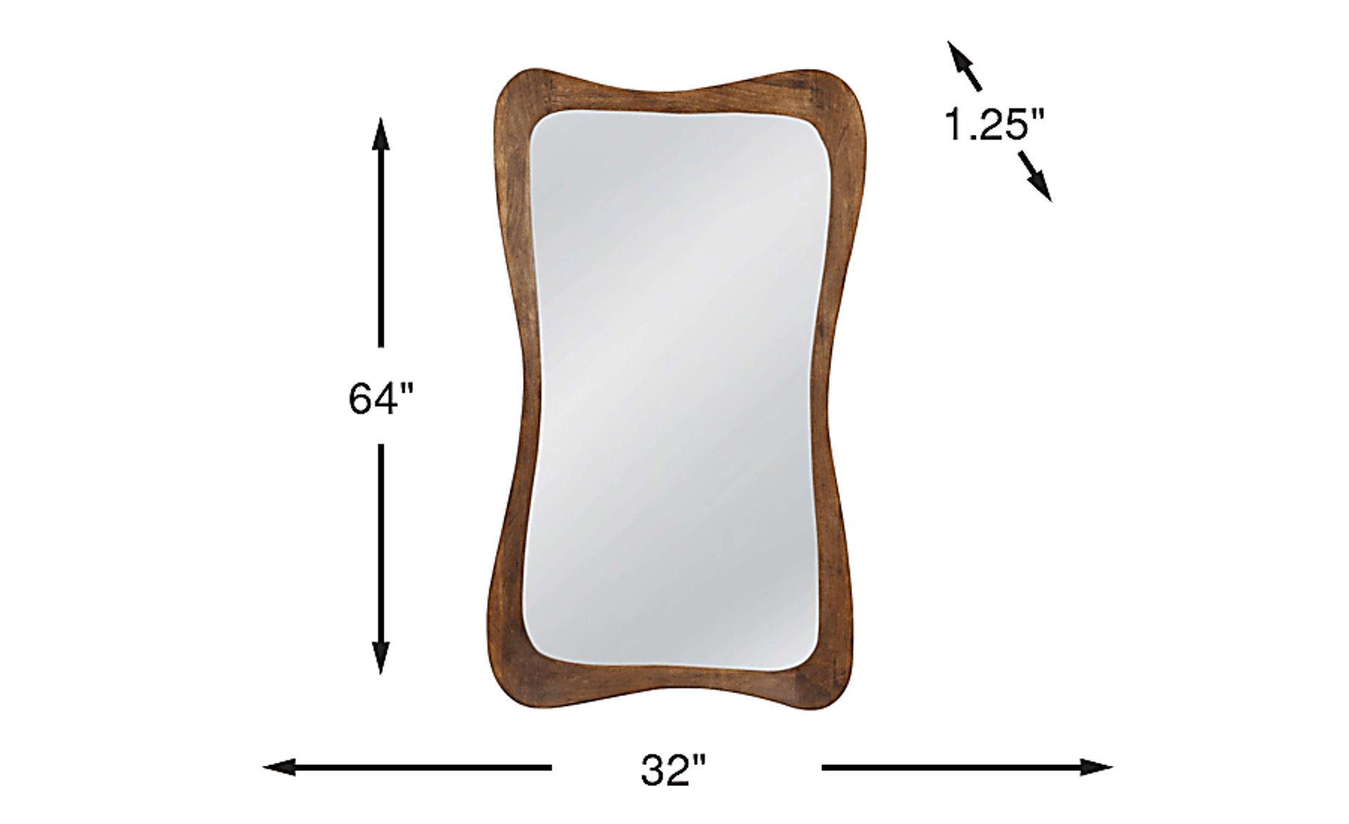Dimension Image. Please refer to the Dimension Tab on this page for dimension details.