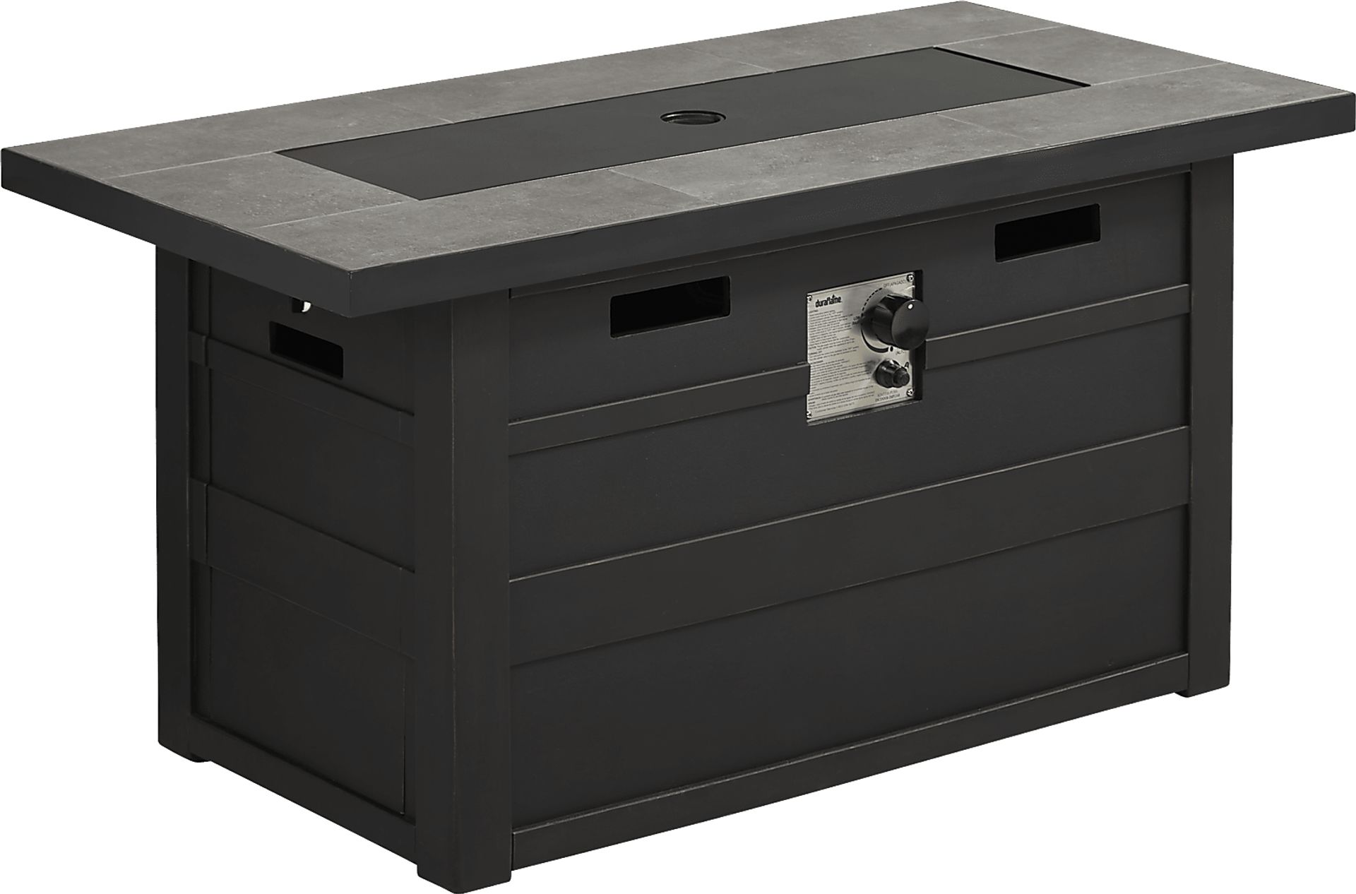 Aledo Dark Gray Outdoor Fire Pit - Image 2