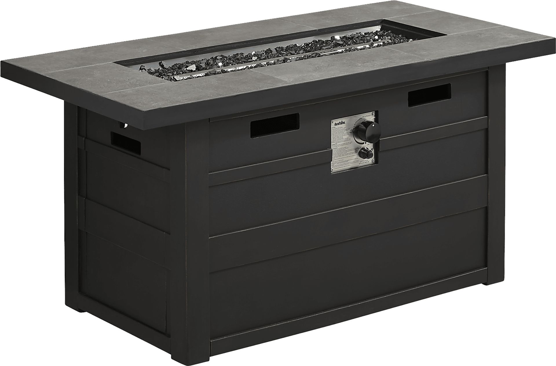 Aledo Dark Gray Outdoor Fire Pit - Image 3