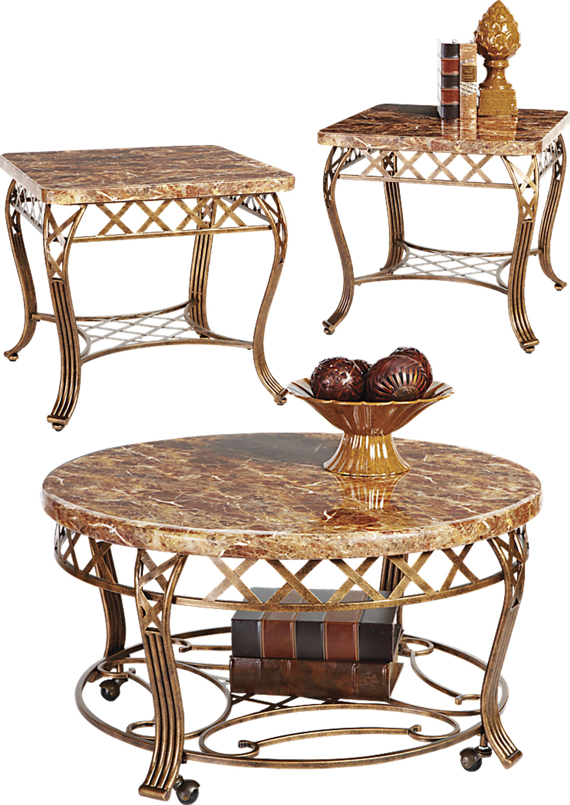 Alegra 3 Pc Table Set - Image 1