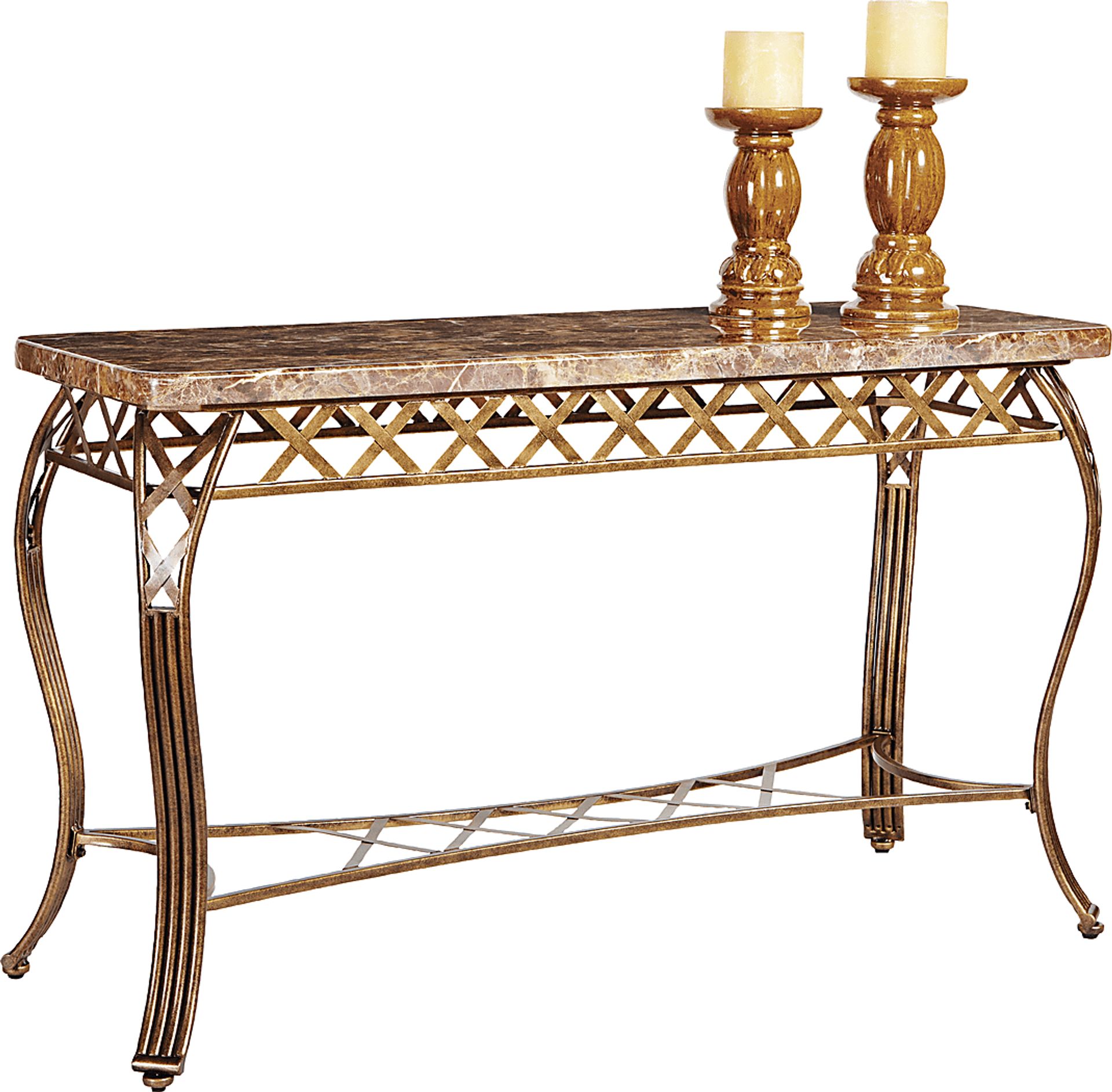 Alegra Metal Sofa Table - Image 1