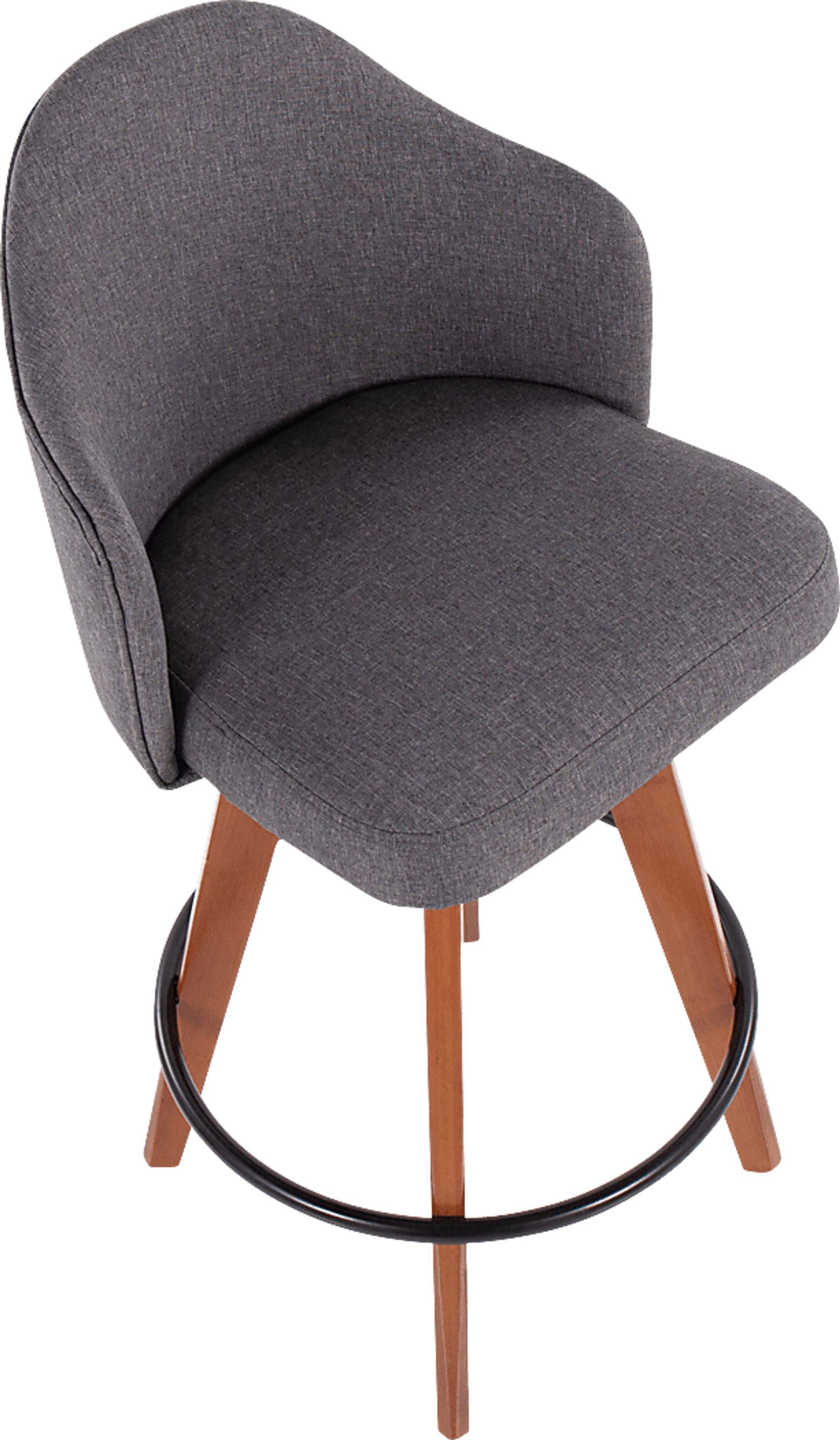 Aleiah Gray Counter Height Stool, Set of 2 - Image 7