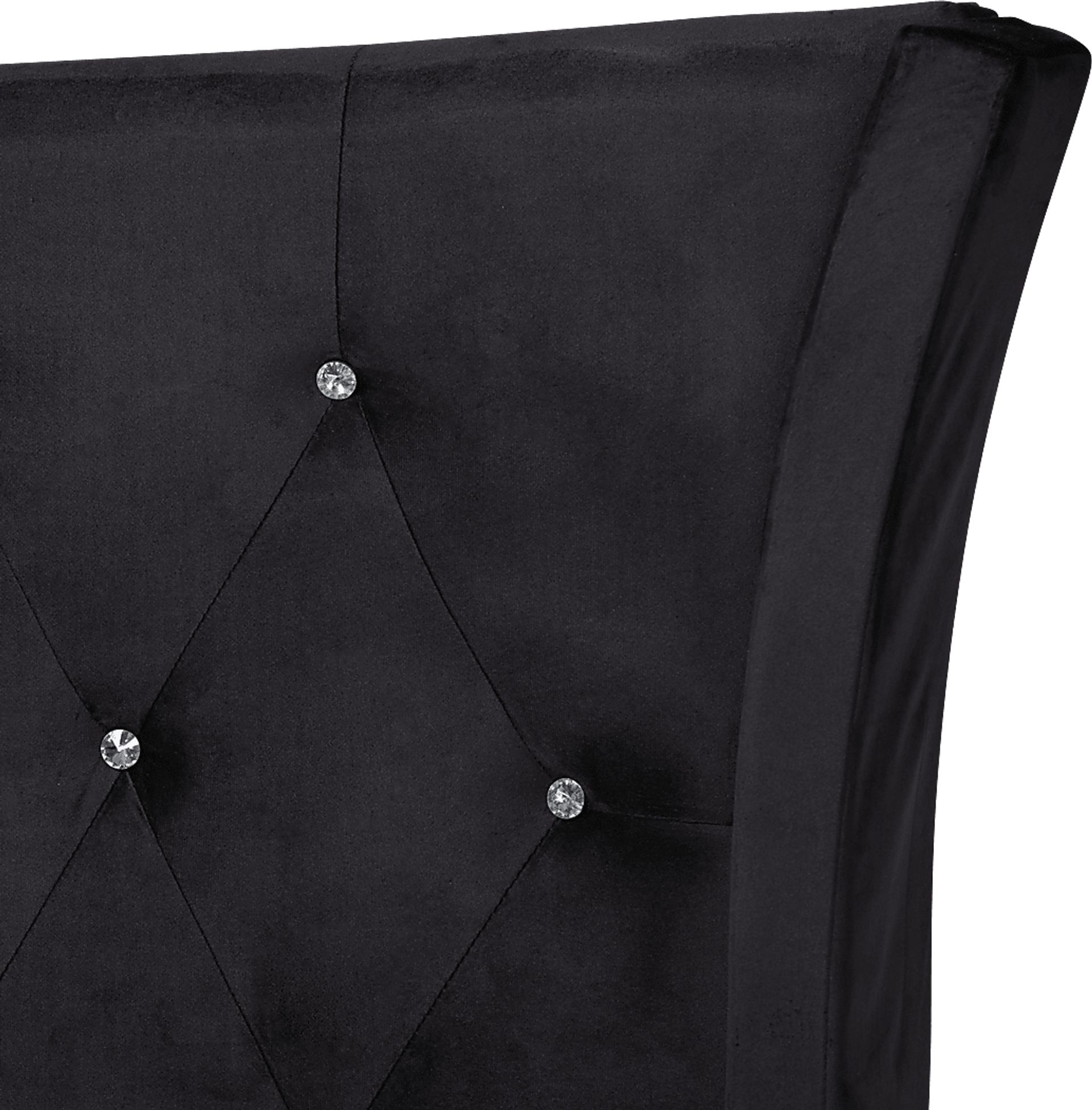 Aleida Black Queen Bed - Image 5