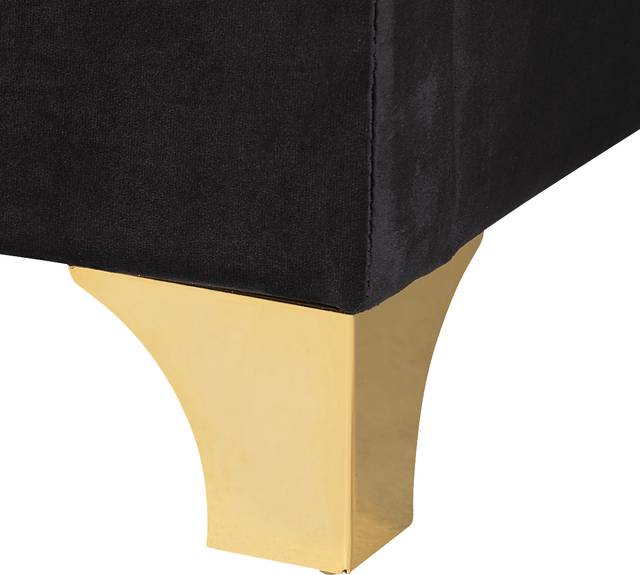 Aleida Black Queen Bed - Thumbnail - Image 6