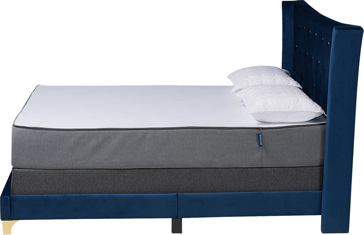 Aleida Blue Queen Bed