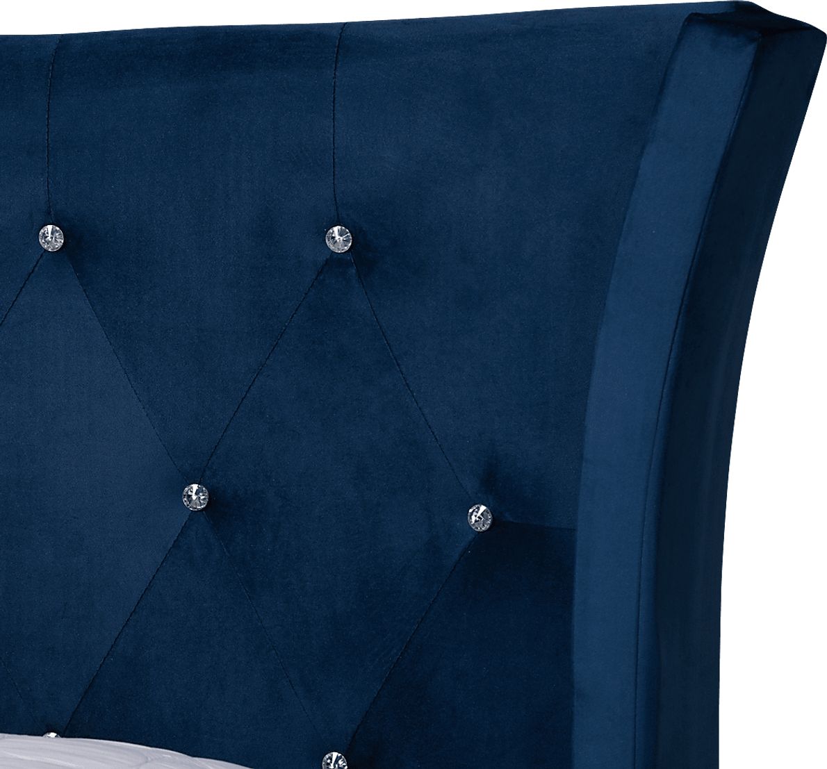 Aleida Blue Queen Bed