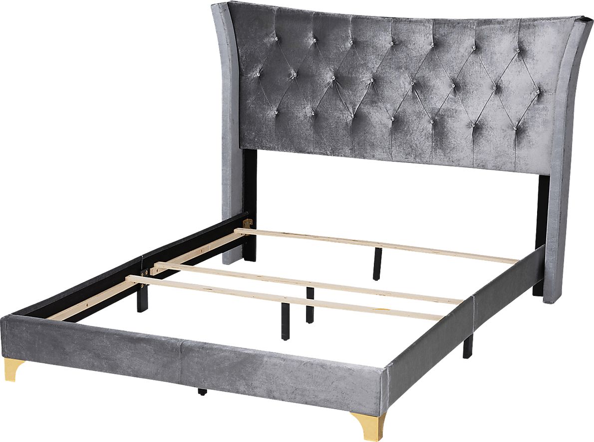 Aleida Gray Queen Bed