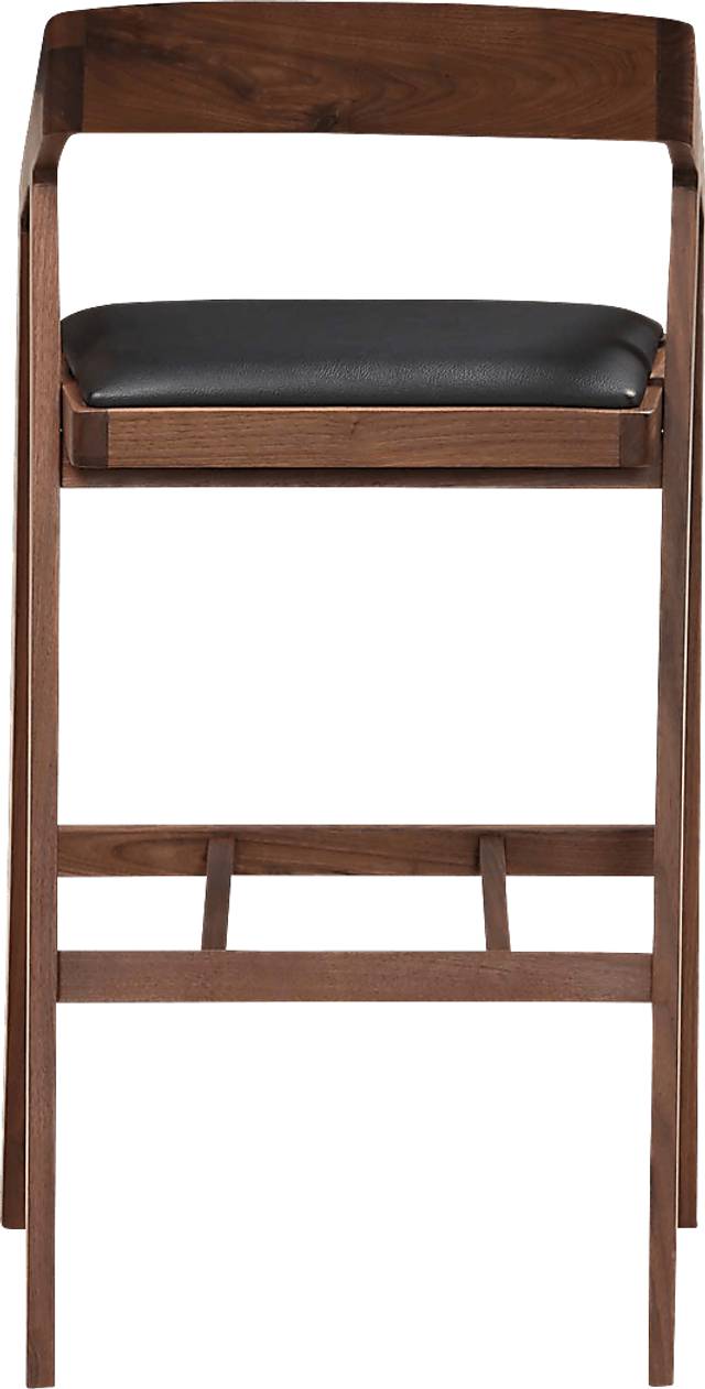 Alekai Walnut Barstool - Thumbnail - Image 3