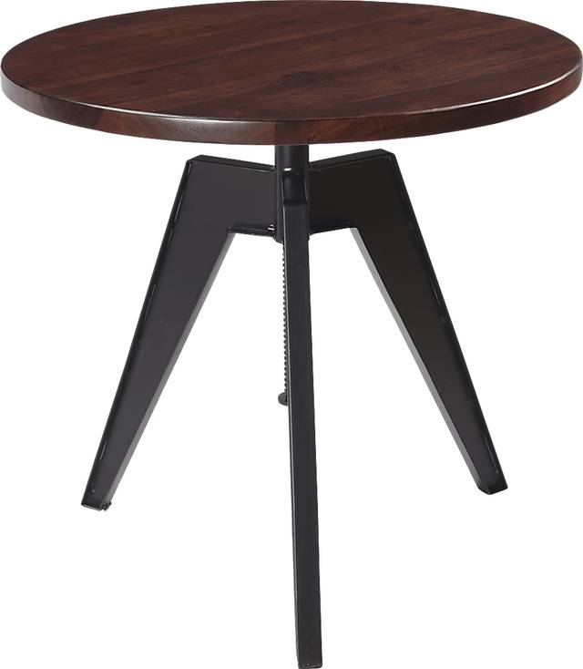 Alellow Brown Accent Table - Thumbnail - Image 1