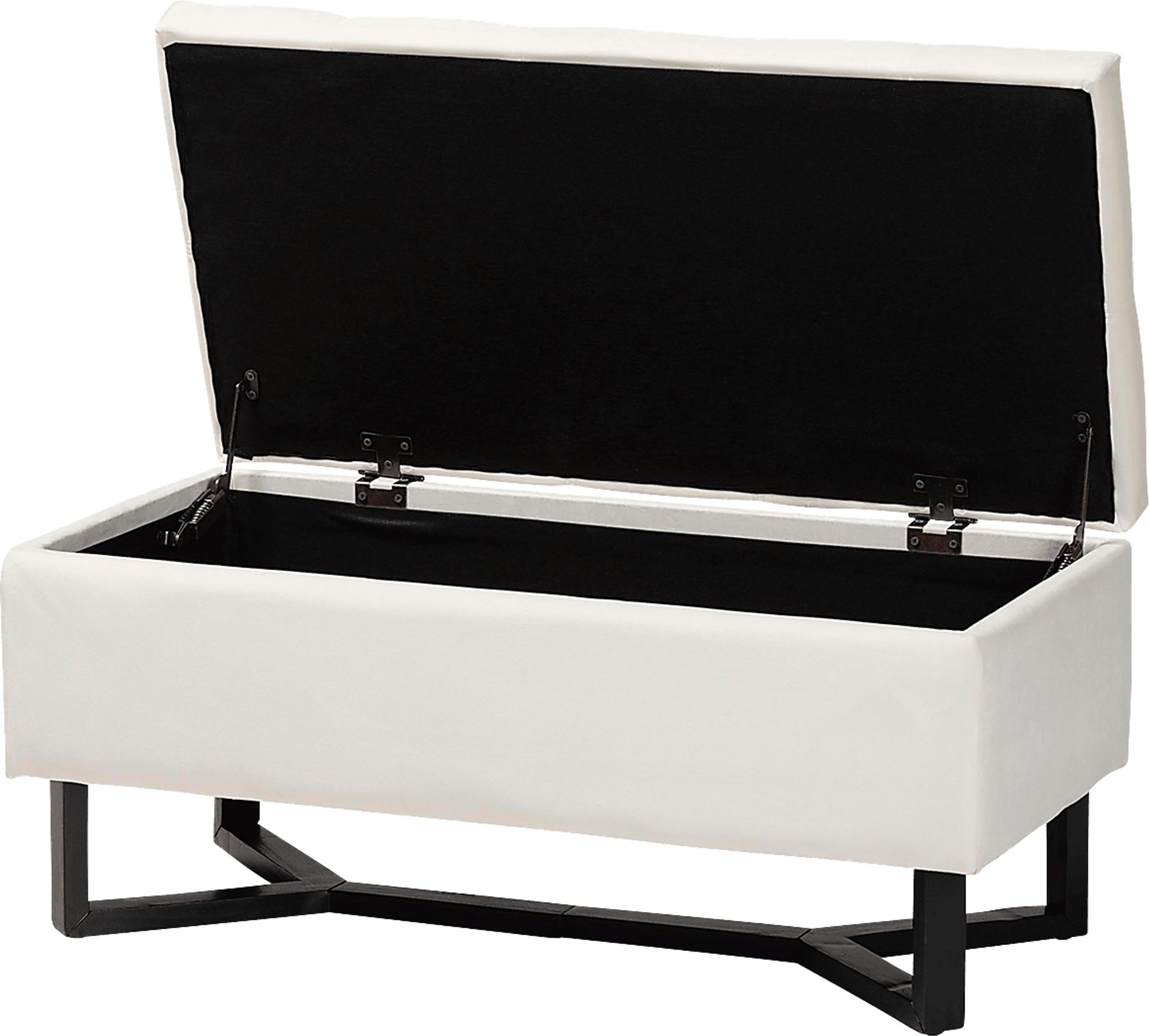 Alema Beige Storage Ottoman - Image 12