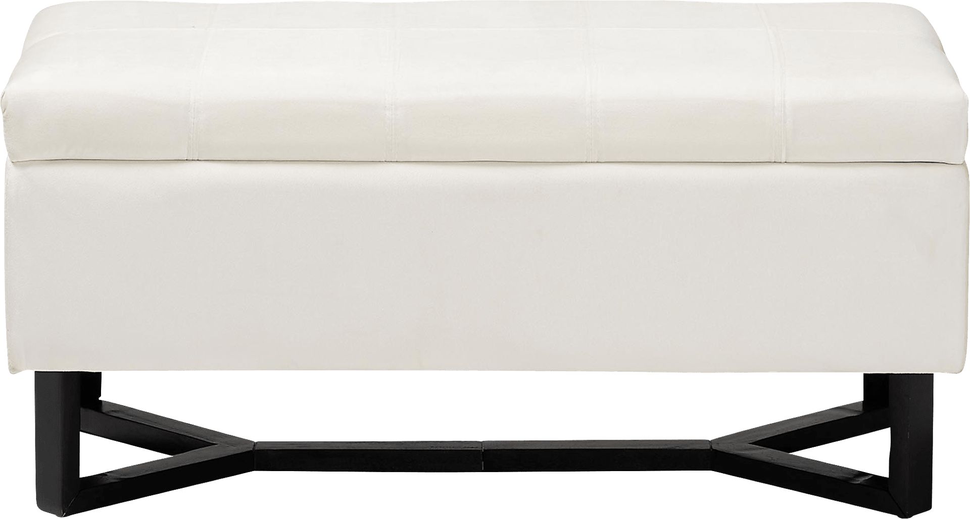 Alema Beige Storage Ottoman - Image 13