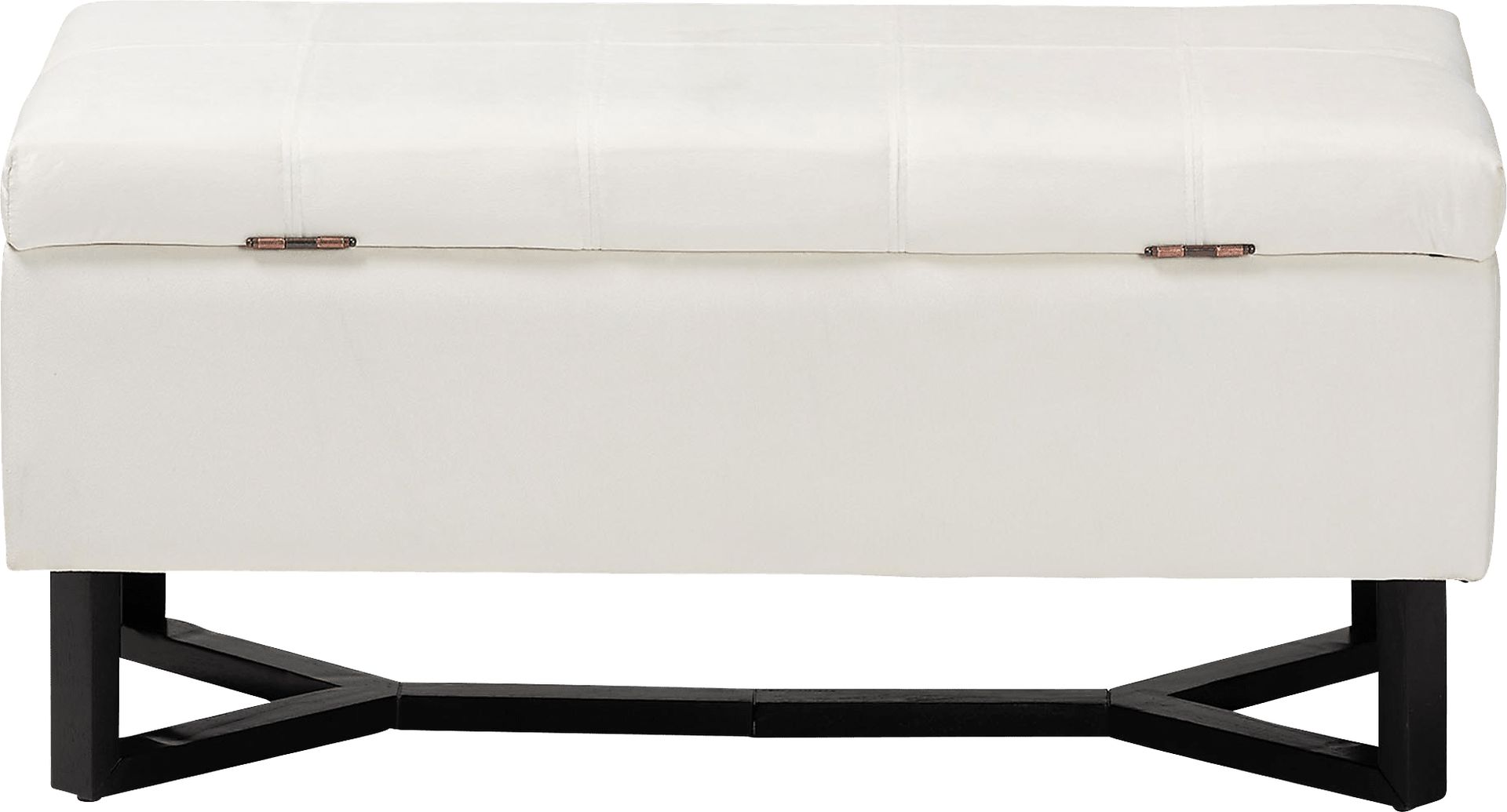 Alema Beige Storage Ottoman - Image 15