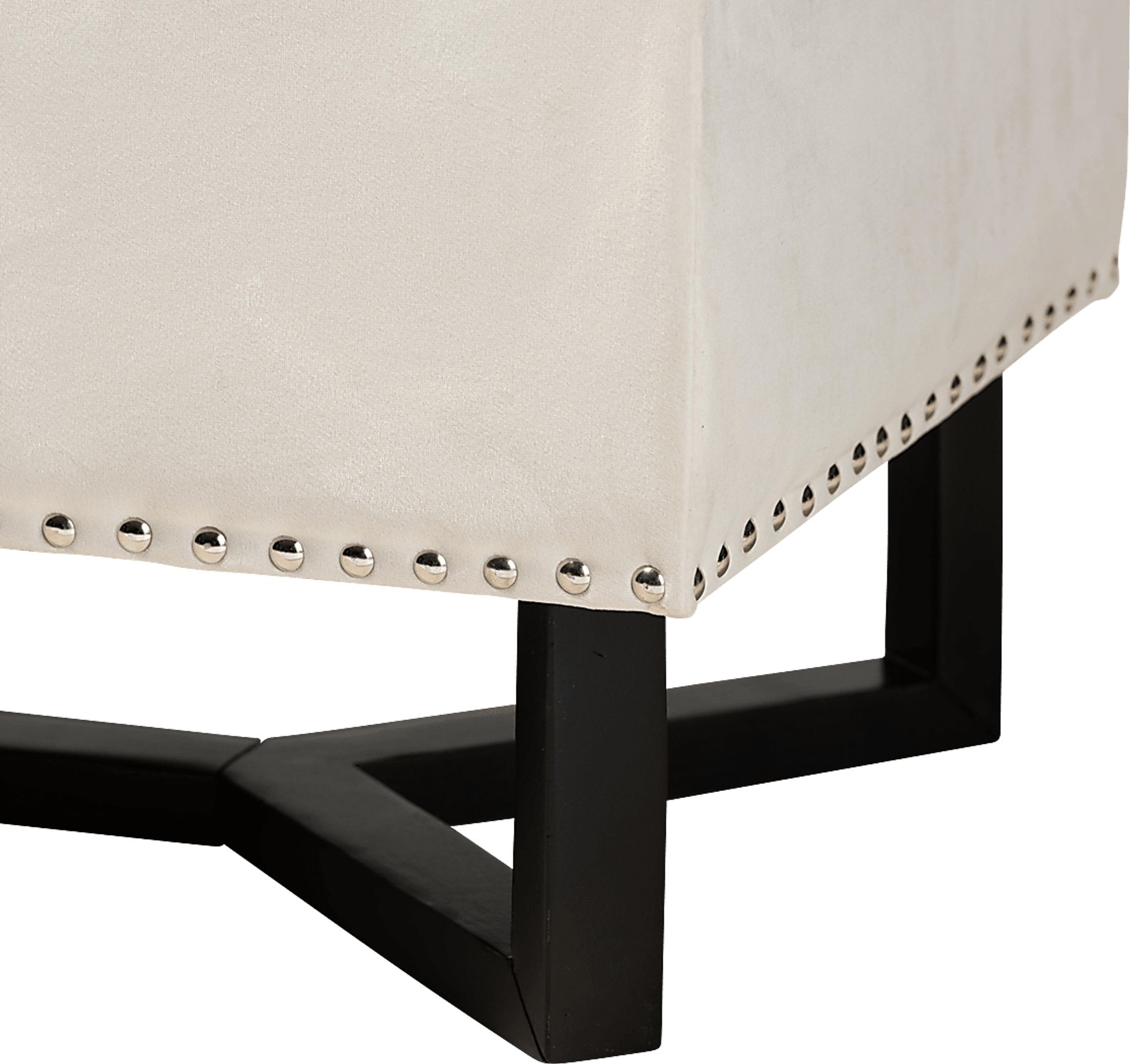Alema Beige Storage Ottoman - Image 7