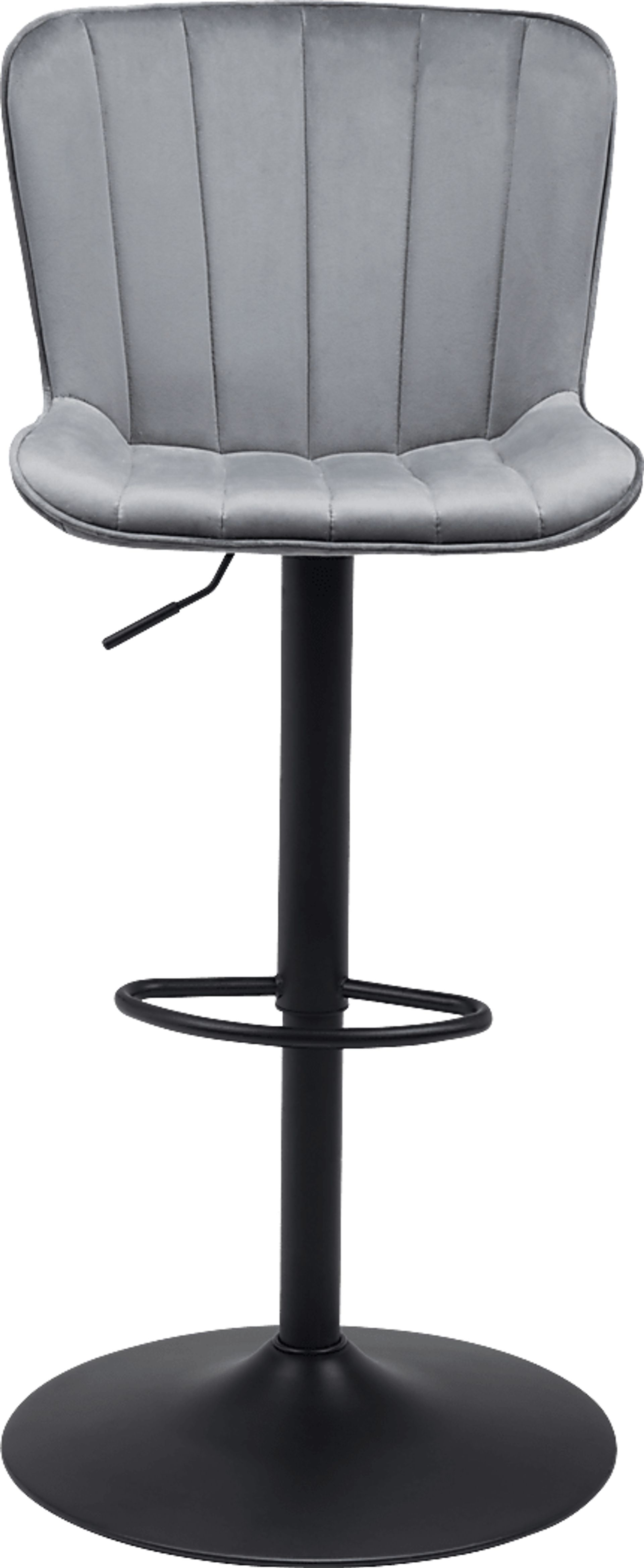 Aleman Gray Barstool - Image 3