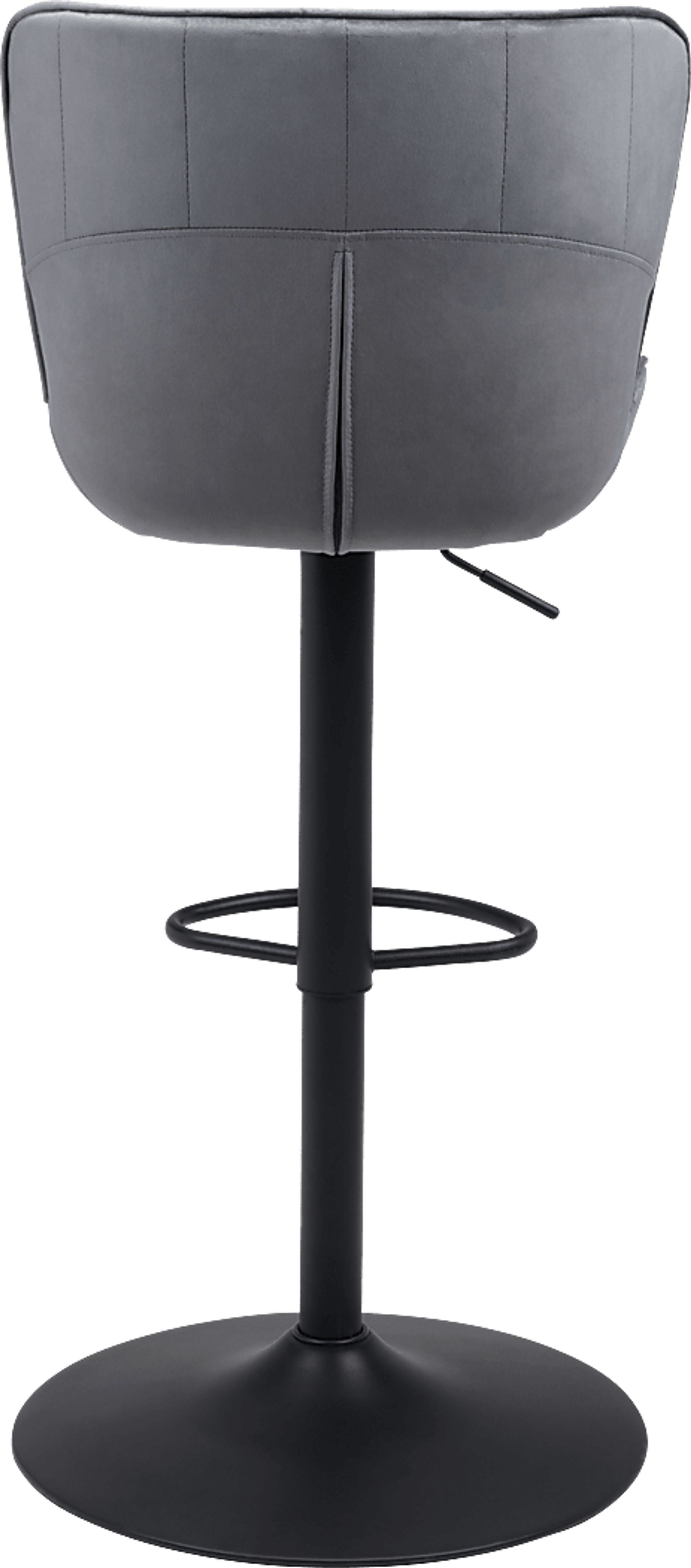 Aleman Gray Barstool - Image 4