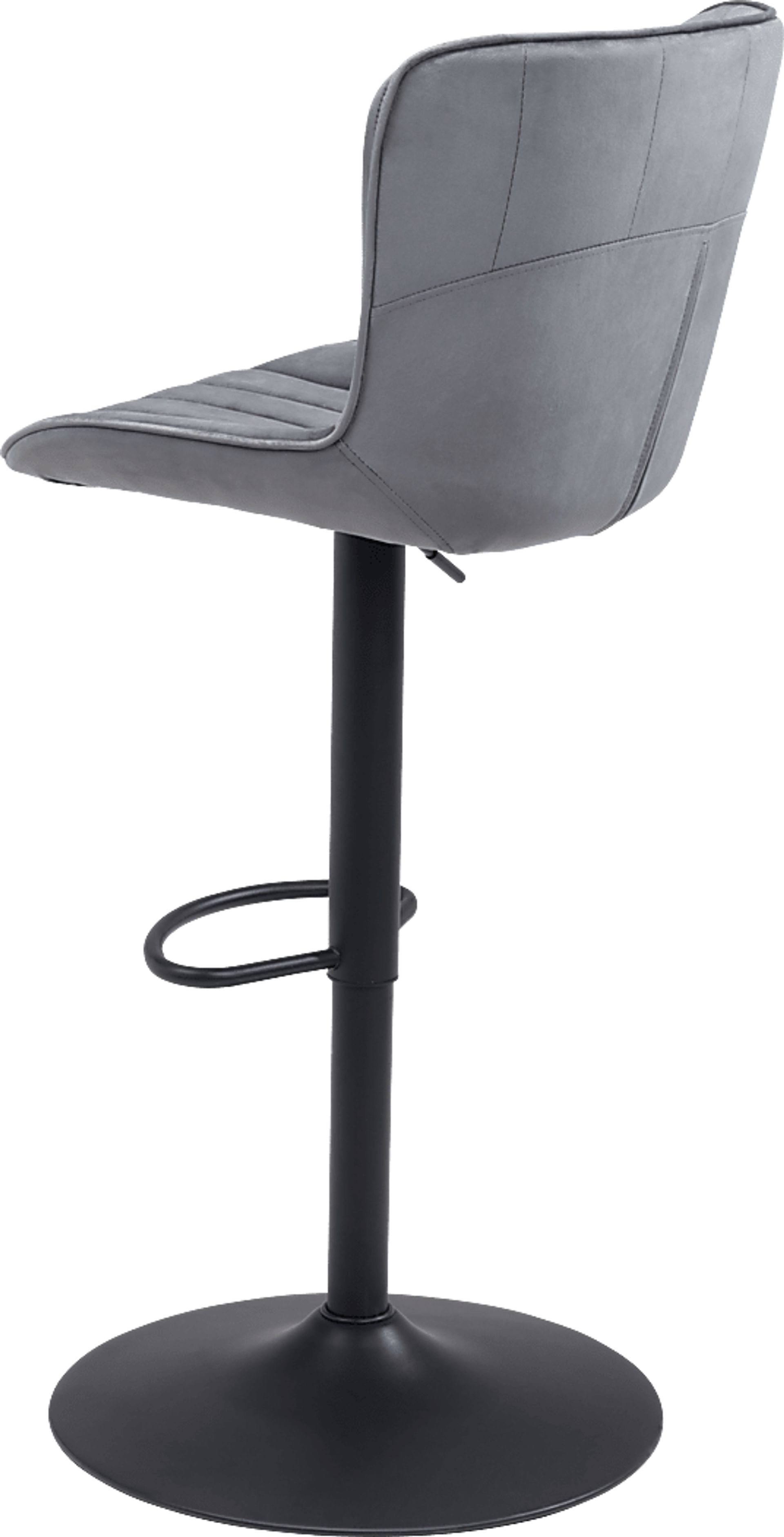 Aleman Gray Barstool - Image 5