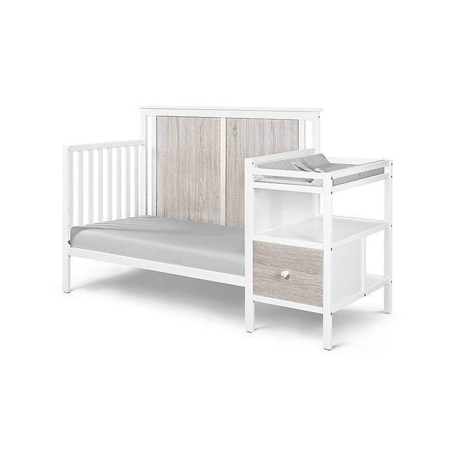 Kids Alemeda White Crib and Changer Combo - Thumbnail - Image 3